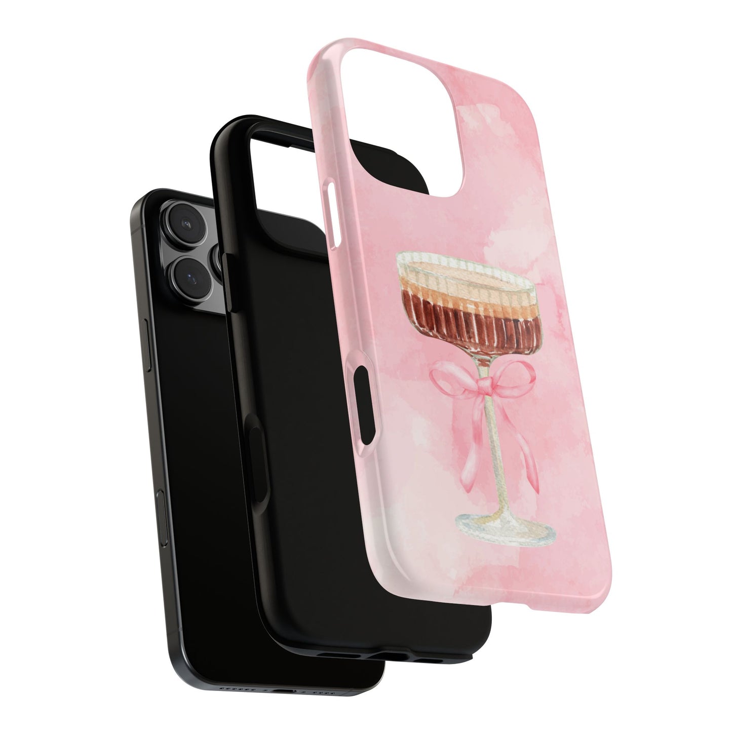 Espresso Martini Phone Case - Pink