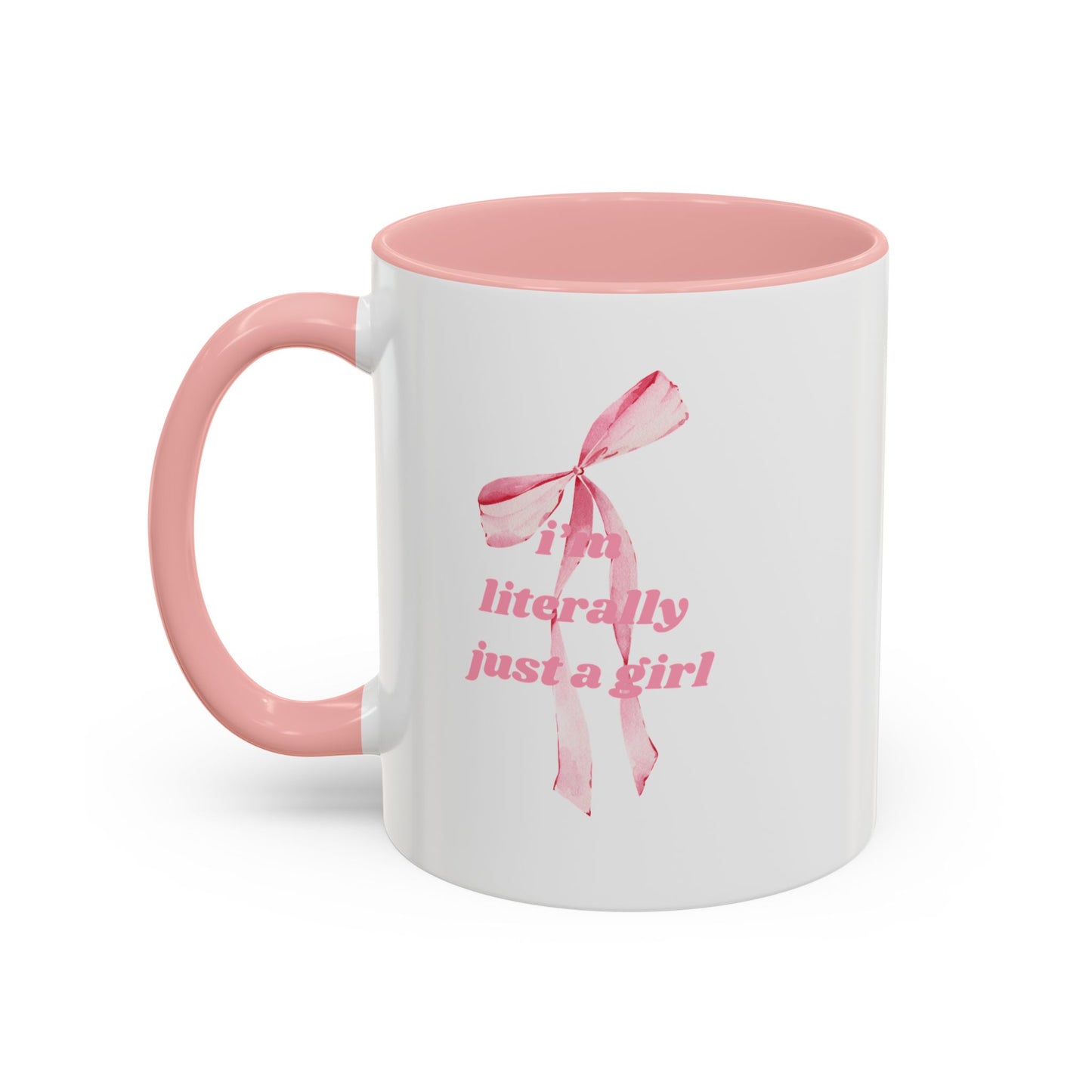 Literally Just a Girl Coffee Mug - Pink