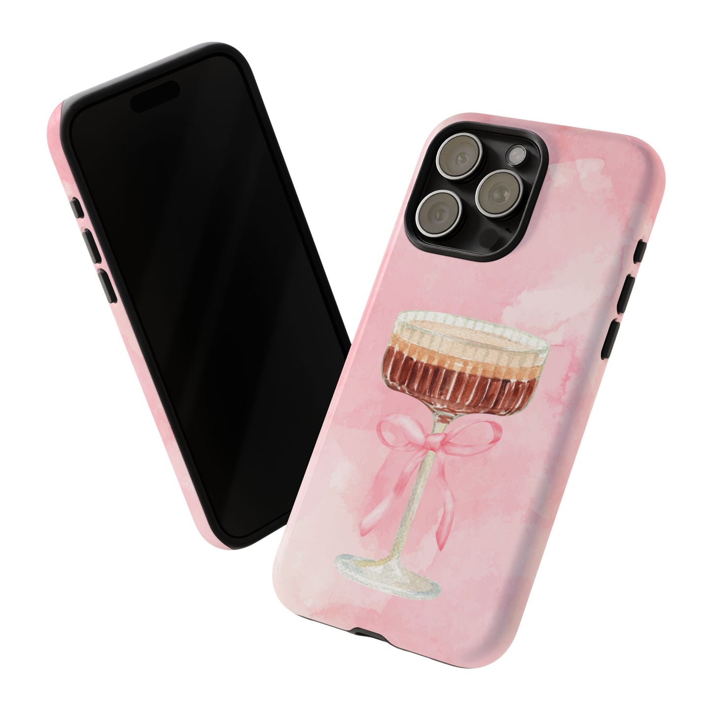 Espresso Martini Phone Case - Pink