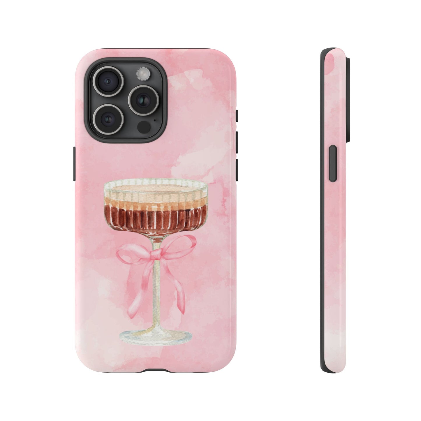 Espresso Martini Phone Case - Pink