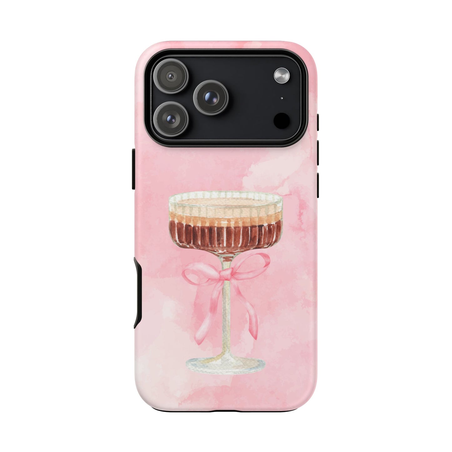 Espresso Martini Phone Case - Pink