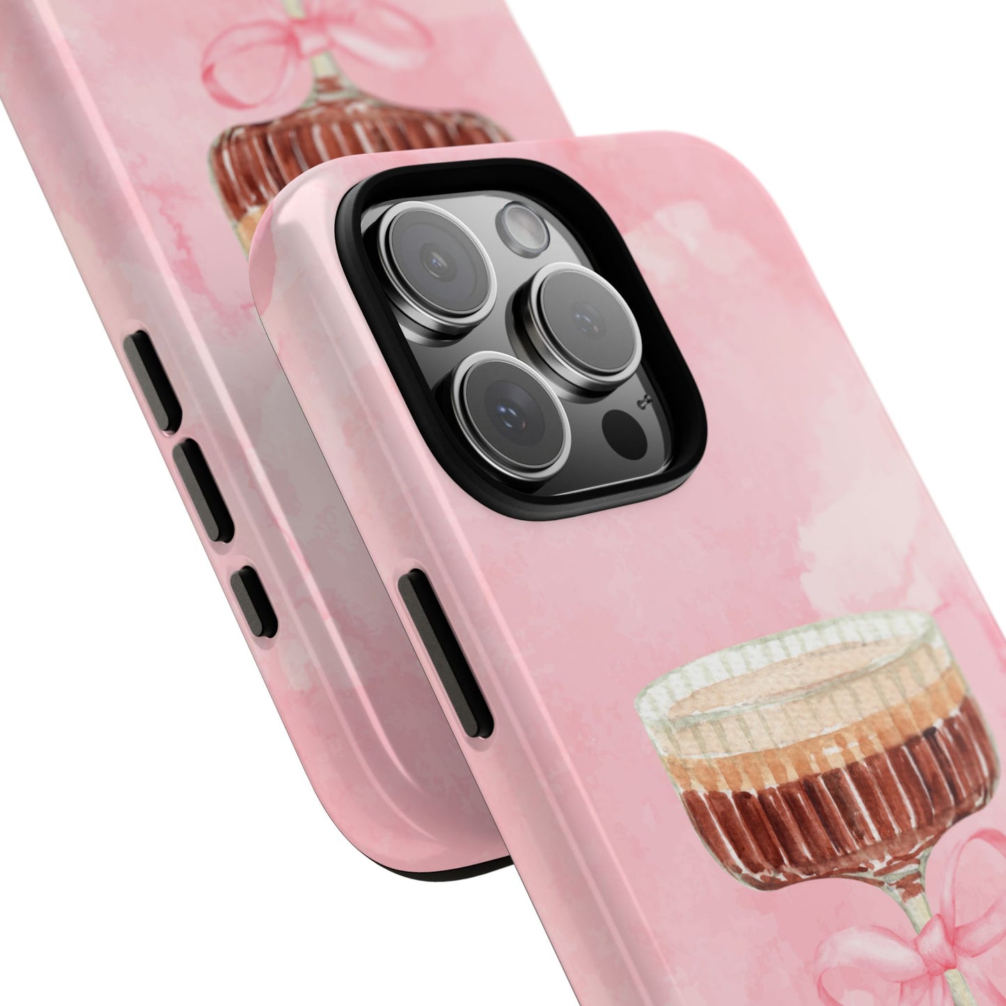 Espresso Martini Phone Case - Pink